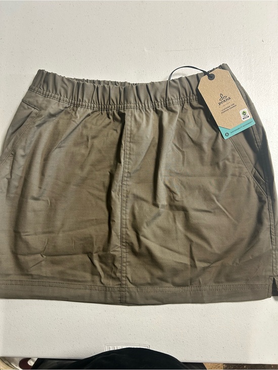 Prana Pants - prAna Double Peak New With Tags Skort Women's Size 6 Hiking Skirt Mud Gorpcore